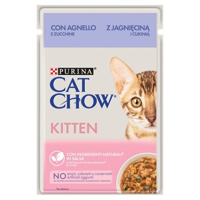 Cat Chow Kitten jagnięcina 85g