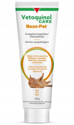 Bezo-Pet 120g Vetoquinol Na Kule Włosowe Koty