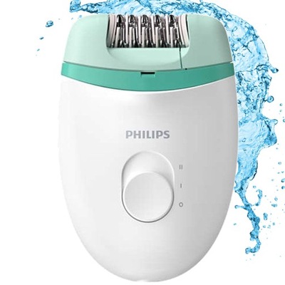 Depilator PHILIPS Satinelle Essential BRE224/00 biały 2 prędkości na sucho