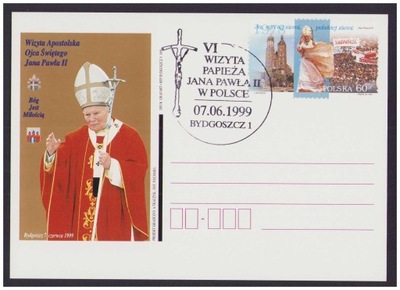 VI Wizyta Papieża Jana Pawła II w Polsce - Bydgoszcz 1999