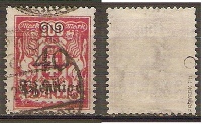 Danzig Mi 186 (Fi 178) - gwarancja