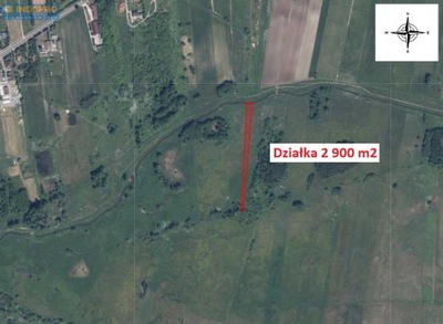 Działka, Brzeziny, Halinów (gm.), 2900 m²