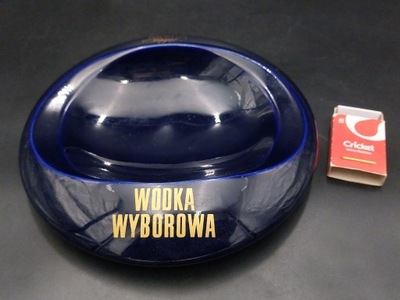 DUŻA POPIELNICZKA REKLAMOWA WÓDKA WYBOROWA POLMOS POLAND ZPS PRUSZKÓW