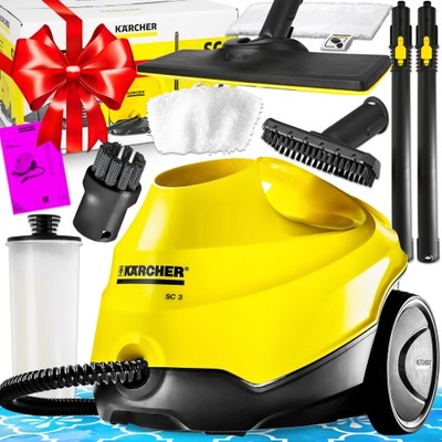 NAJMOCNIEJSZA PAROWNICA MYJKA PAROWA KARCHER SC 3 EASYFIX MOP PAROWY 1900W