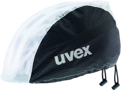 Pokrowiec Przeciwdeszczowy na Kask UVEX Bike Rain Cap black/white r. L/XL