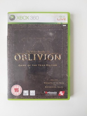 THE ELDER SCROLLS IV OBLIVION GAME OF THE YEAR XBOX 360
