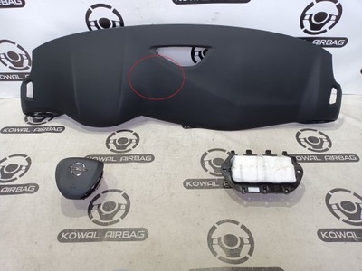 Opel crossland панель приладів консоль - накладка подушка безпеки подушки безпеки ремені оригінал фото №1