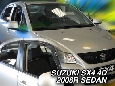 DEFLECTORES HEKO SUZUKI SX4 4D BERLINA DE 2008 4 PIEZAS  