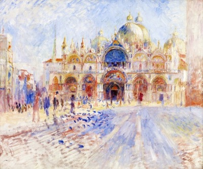 A. Renoir - Plac św. Marka w Wenecji - 80x60