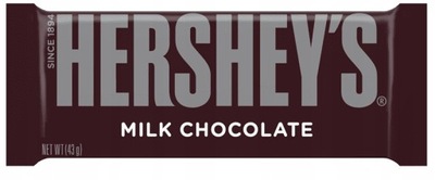 HERSHEY'S Creamy MILK CHOCOLATE Czekolada Mleczna 43g