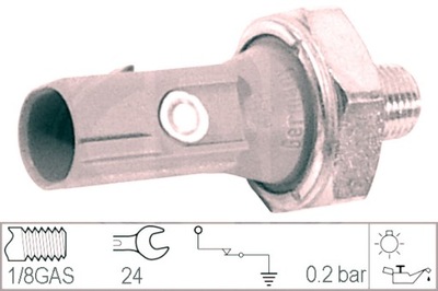 ERA SENSOR DE PRESIÓN ACEITES CITROEN PEUGEOT - MITSUBISHI - SMART  