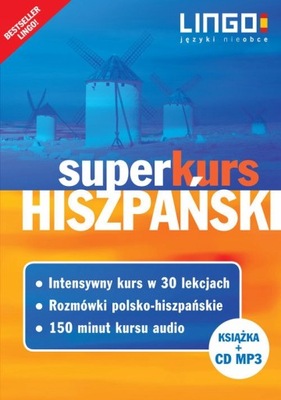 HISZPAŃSKI SUPERKURS NOWY KURS Z ROZMÓWKAMI CD