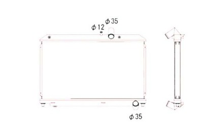 Nrf радіатор wody mazda rx 8 2.6 ванкель se17 фото №1