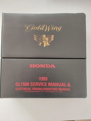 MANUAL SERVICE HONDA GOLD WING GL -1500 FROM 1993R !!!!  