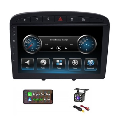 RADIO 2DIN ANDROID12 PEUGEOT 408 4GB 64GB GPS FM  