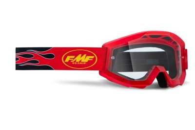 GAFAS JUNIOR CROSS QUAD FMF POWERCORE RED HONDA  