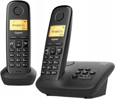 2x Telefon Bezprzewodowy Gigaset A270 A Duo Intercom