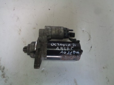 Стартер 10 зубів skoda octavia ii 1.9tdi фото №1