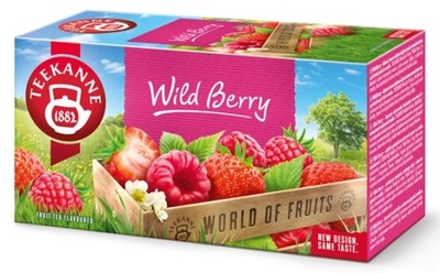 Herbata Teekanne Wild Berry owocowa 20 torebek