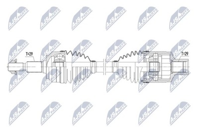 SEMI-EJE DE ACCIONAMIENTO JEEP GRAND CHEROKEE 3 05-10, COMM  