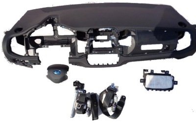 Kia sportage iii 3 приборная панель подушка безопасности ремни комплект фото №1