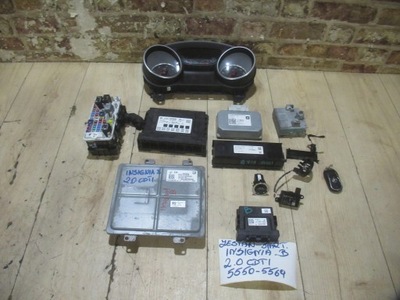 Бортовой компьютер набор стартовый 55505569 opel insignia b 2.0 cdti 2017/2022 rok фото №1