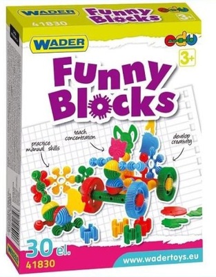 Wader Klocki funny - 41830