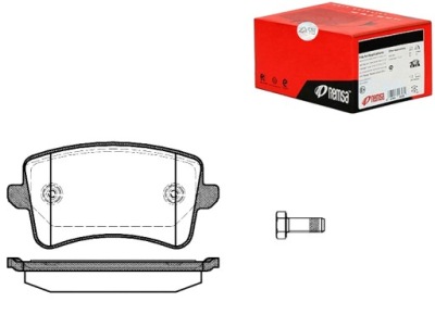 Гальмівні колодки гальмівні audi a4 avant s4 quattro 8k5. b8 фото №1