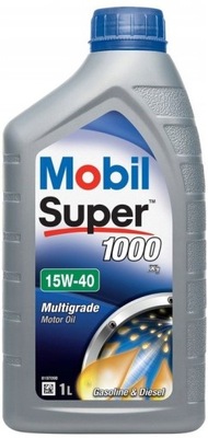 OLEJ MOBIL SUPER 1000 X1 15W40 1L