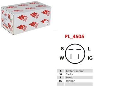 Регулятор напруги генератора opel isuzu задня hitachi as-pl фото №1