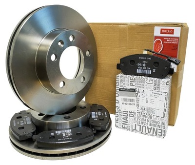 Оригінальний номер motrio гальмівні диски гальмівні колодки перед master iii 2.3 dci фото №1