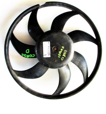 Opel corsa d вентилятор радиатора 13263552 фото №1