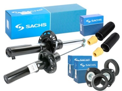 Sachs амортизатори перед кріплення octavia 3 захист відбійники підшипник 50mm фото №1