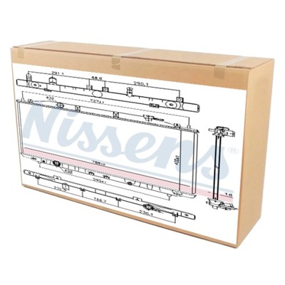 Радиатор двигателя wody do honda accord ix 2.4 фото №1