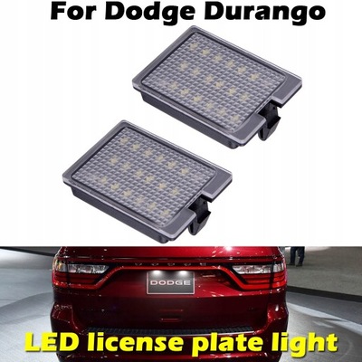 LUZ TABLAS REJESTRACYJNEJ DODGE DURANGO 2014  