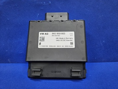 Audi a5 8t модуль стабілізатор напруги оригінал 8k0959663 фото №1