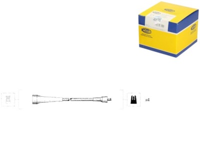 ПАТРУБКИ ЗАПАЛЕННЯ RENAULT MAGNETI MARELLI 