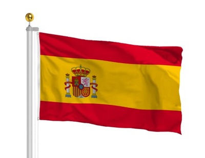 Flaga Hiszpania 150x90 cm Flagi Hiszpanii Spain Spanien