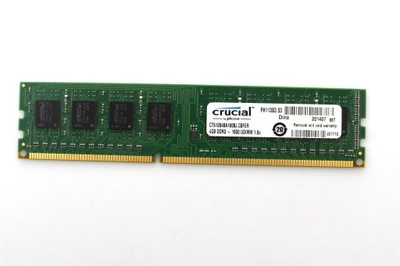 DDR3 Crucial 4GB 1600MHz CL11 Entuzjasta-PC