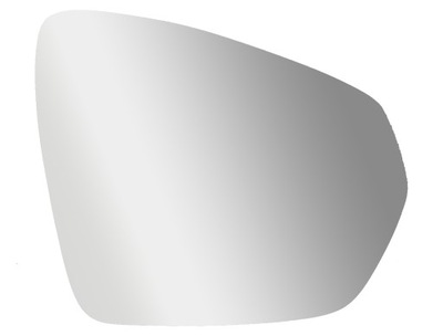 Вкладыш зеркало стекло opel grandland x 2017-- сферическое правое фото №1