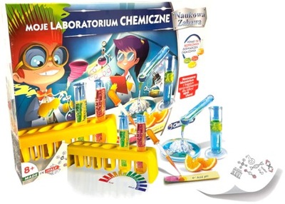 CLEMENTONI NAUKOWA ZABAWA LABORATORIUM CHEMICZNE