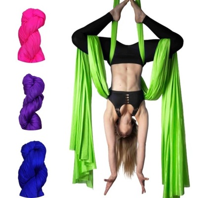 Materiał aerial, chusta akrobatyczna, szarfa, joga