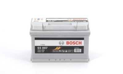 BATERÍA BOSCH S5 P+ 74AH 750A  