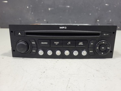 Радио 96643698xt peugeot 207 фото №1