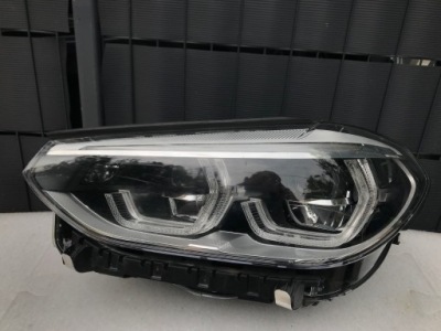 Bmw x3 g01 x4 g02 левая лампа перед адаптивный led 18 фото №1