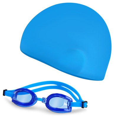 Zestaw pływacki SPOKEY Okulary + czepek pływackie
