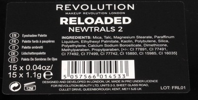 Paleta cieni Makeup Revolution newtrals 2