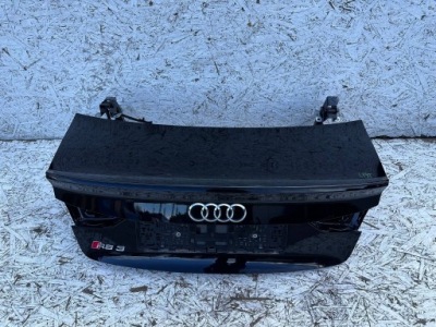 A3 8v rs3 lift sedan кришка багажника задня задня czarna ly9t фото №1