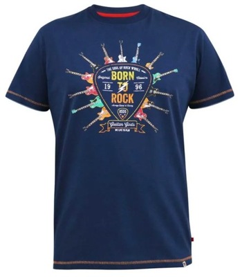 Duży Tshirt 'Born To Rock' COLIN-D555