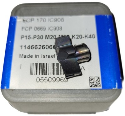 grot wiertła 17 Iscar FCP 170 IC908